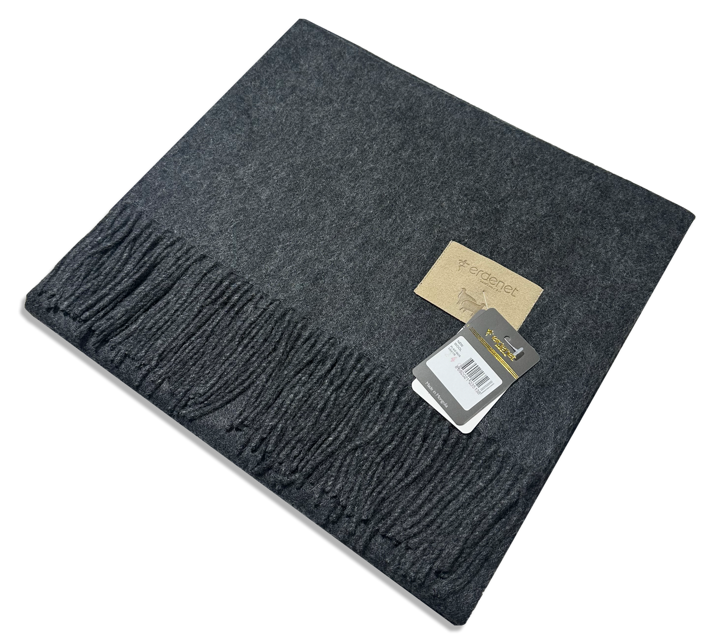 Yak & Sheep wool Plaid-Yak wool 70%, Sheep wool 30%