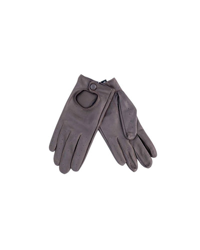 Driving Leather Gloves Light brown for Women