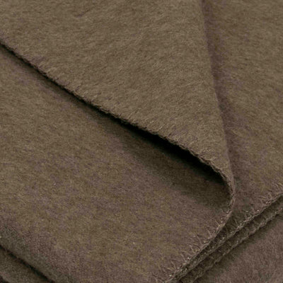 “Soft brown blanket made of 100% Mongolian yak wool, folded neatly, handcrafted for warmth and natural comfort.”