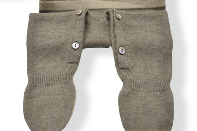 Cashmere jumpsuit for babies