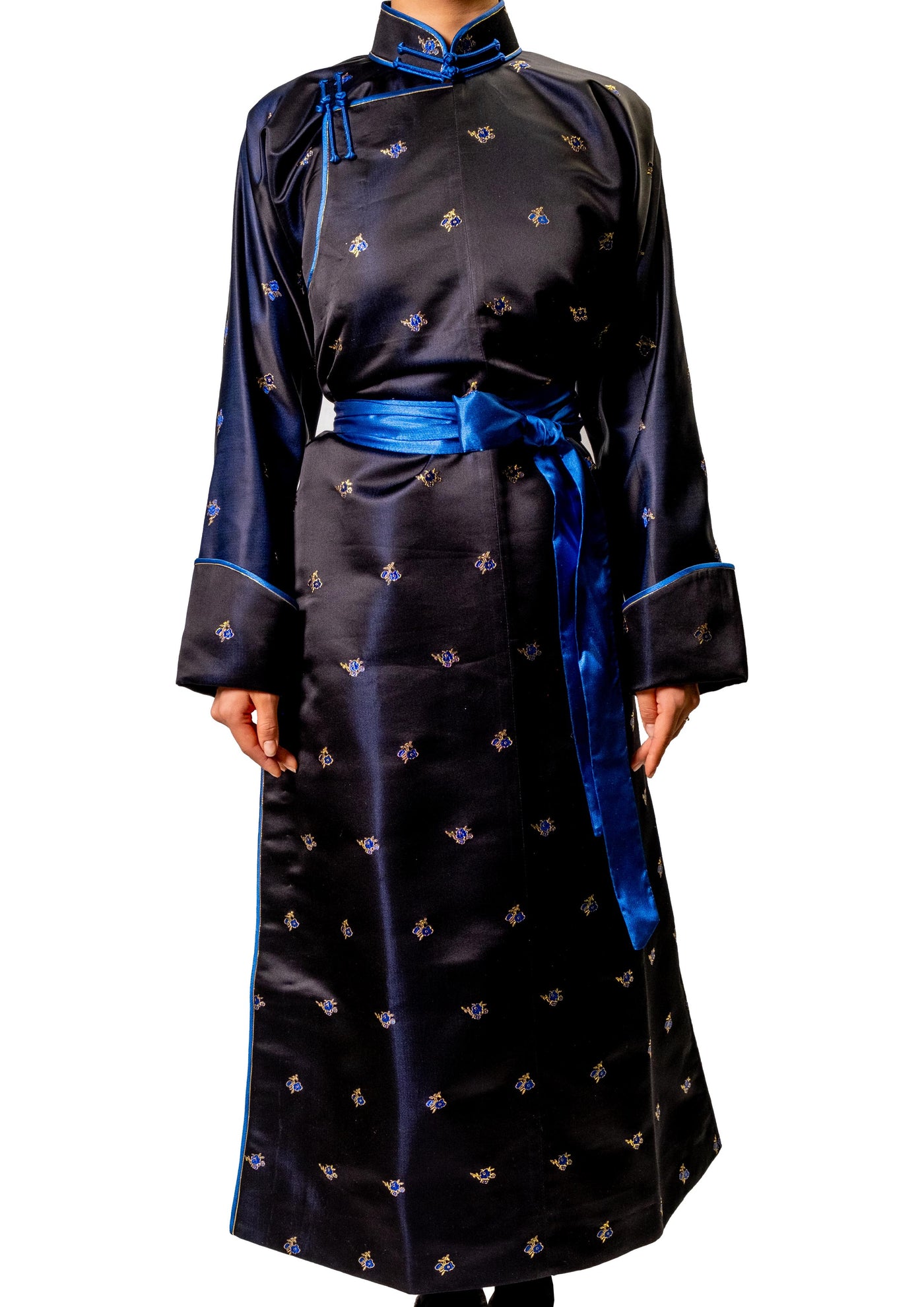 Choi Hainzan Dark Blue Elegance Deel-Dress