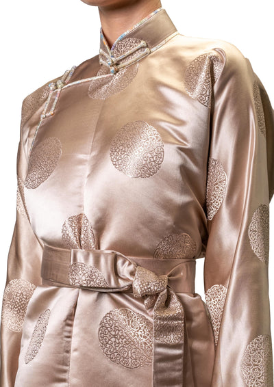 Choi Hainzan Beige Elegance Deel-Dress