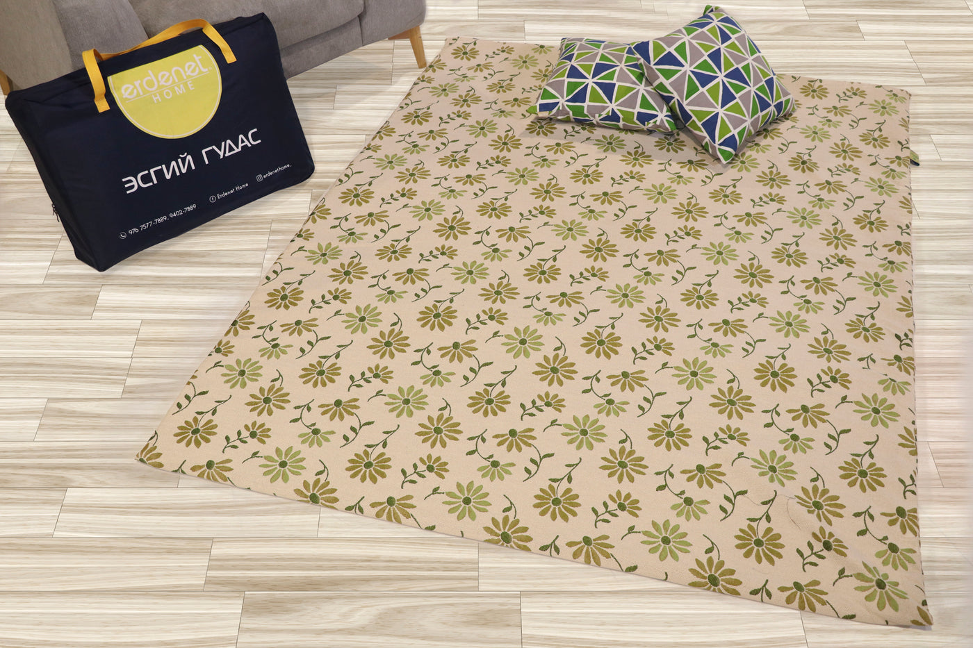 Double bedding size felt mattress