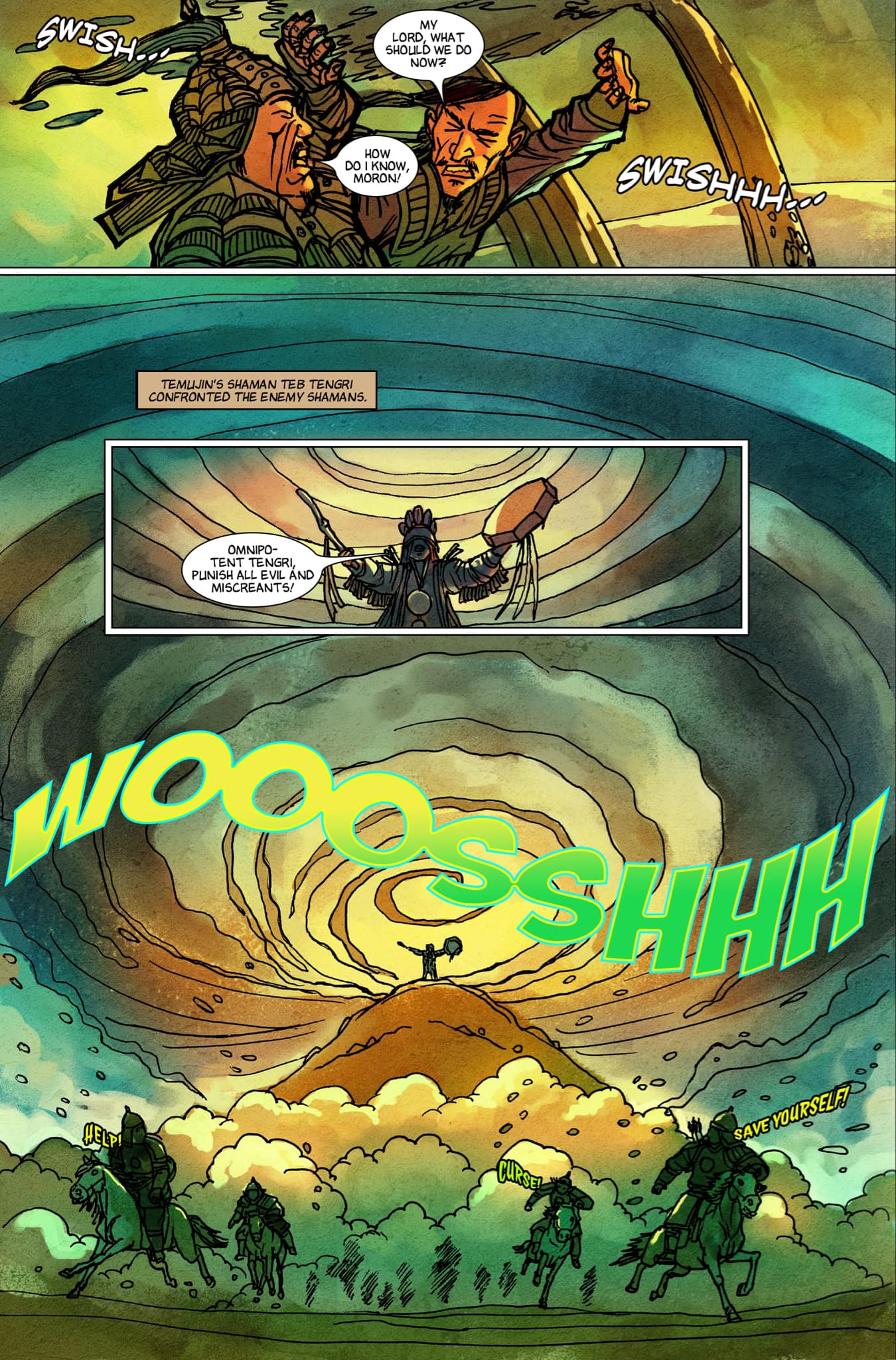 Hero of the Great Steppe, Graphic Novel