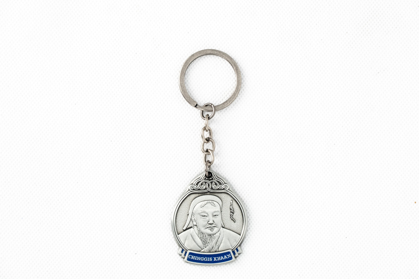 "Chinggis Khaan" Portrait Keychain