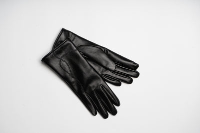 Women's Leather gloves in black