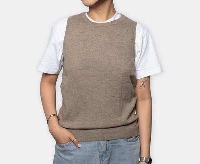 Women's cashmere vest