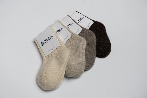 Sheep wool kids socks 100%