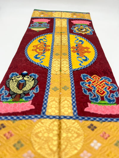 Mongolian Traditional Snuff Bottle Bag, The Dragon