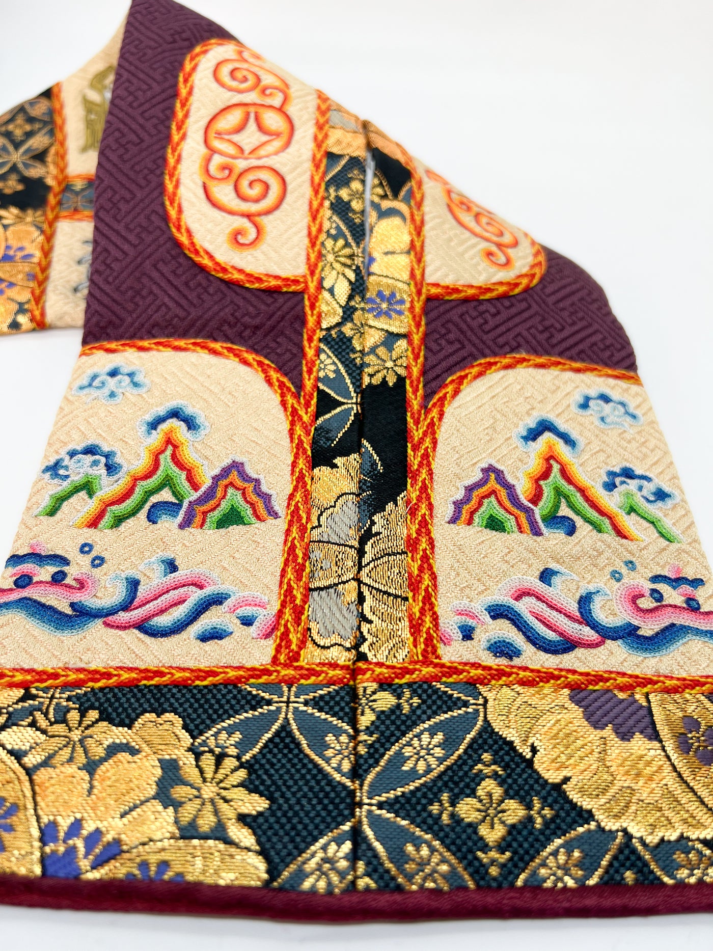 Mongolian Traditional Snuff Bottle Bag, 12 zodiac animal