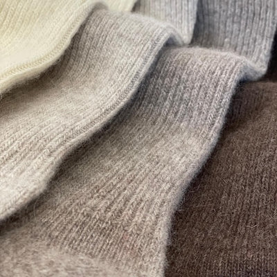Sheep wool long socks 100%