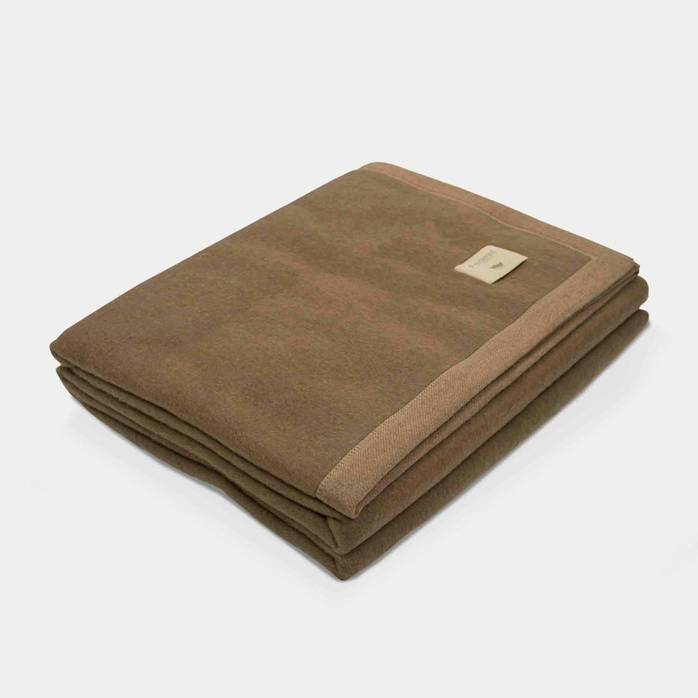 Camel wool blanket