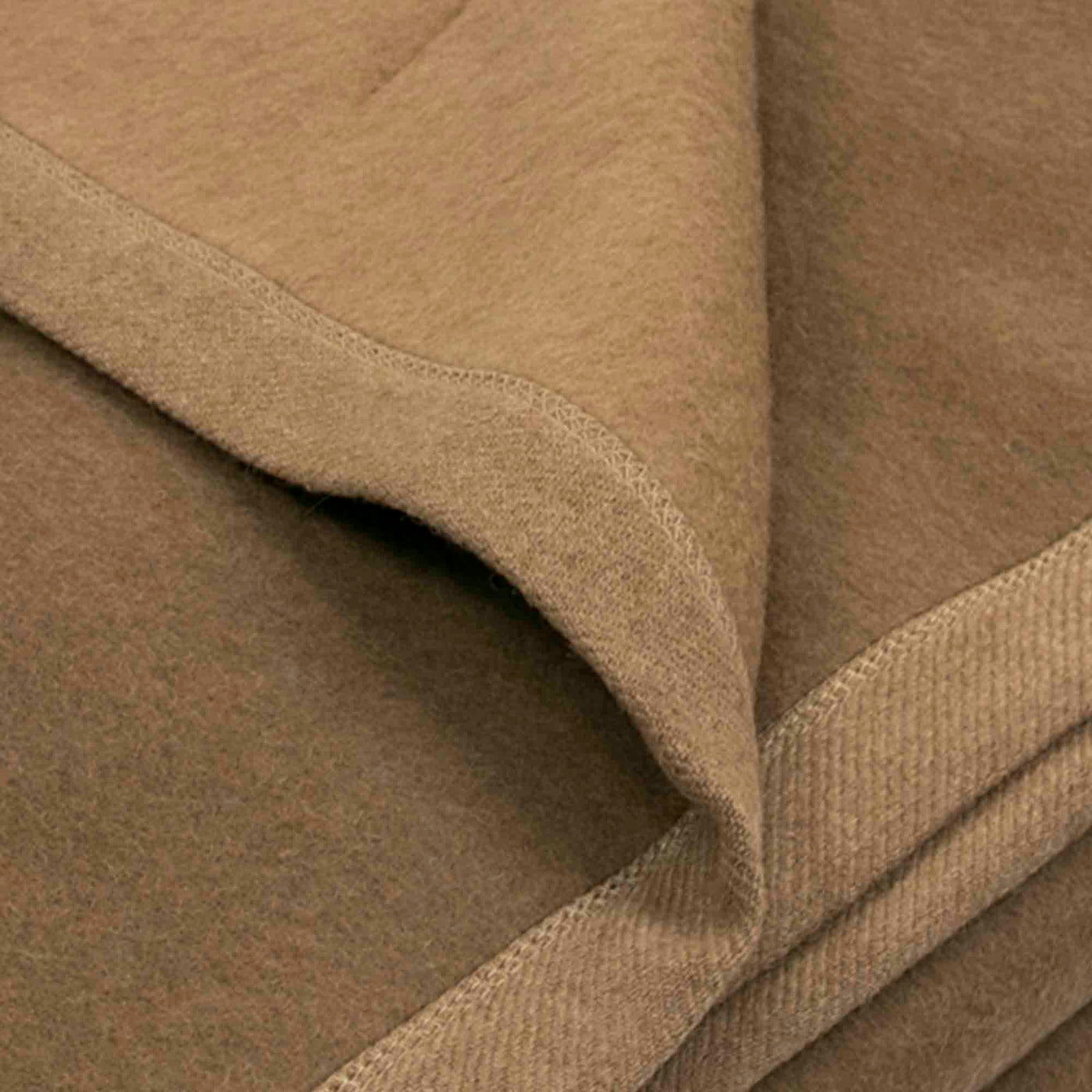 Camel wool blanket